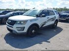2016 Ford Utility Police Interceptor   Белый vin: 1FM5K8AR8GGC92103