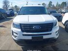 2018 Ford Police Interceptor Utility   Белый vin: 1FM5K8ARXJGA21910