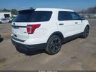 2018 Ford Police Interceptor Utility   Белый vin: 1FM5K8ARXJGA21910