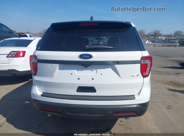 1FM5K8ARXJGA21910 2018 FORD POLICE INTERCEPTOR Белый 