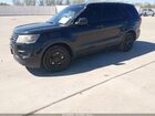 2017 Ford Utility Police Interceptor Черный vin: 1FM5K8AT3HGE01631
