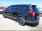 2017 Ford Utility Police Interceptor   Черный vin: 1FM5K8AT5HGE01601