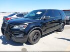 2017 Ford Utility Police Interceptor   Черный vin: 1FM5K8AT5HGE01601