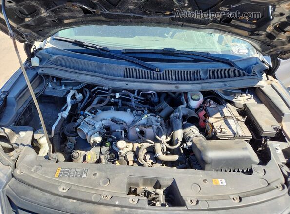 1FM5K8AT7HGA89510 2017 FORD FORD EXPLORER Черный Вид подкапотного пространства