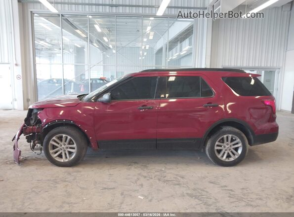 1FM5K8B82HGA54755 2017 FORD FORD EXPLORER Красный 