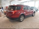2017 Ford Explorer   Красный vin: 1FM5K8B82HGA54755