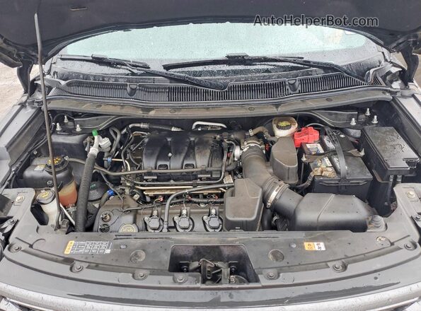 1FM5K8D81JGA65295 2018 FORD FORD EXPLORER Серый Вид подкапотного пространства