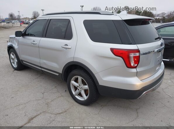 1FM5K8D84GGC31348 2016 FORD FORD EXPLORER Серебряный Задняя левая четверть