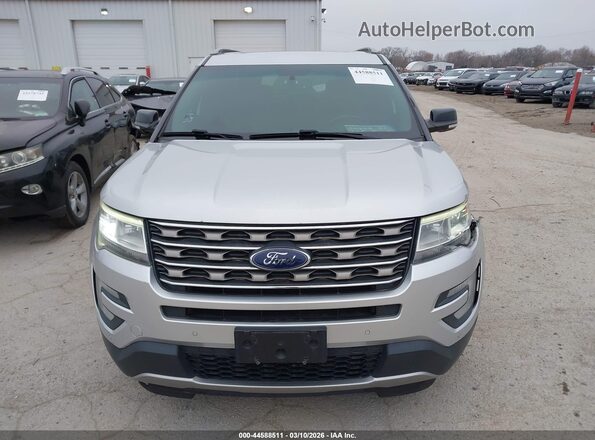 1FM5K8D84GGC31348 2016 FORD FORD EXPLORER Серебряный Вид щитка приборов