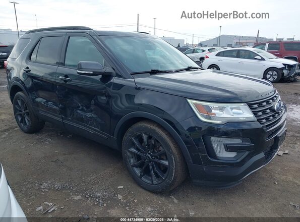 1FM5K8D84HGC50922 2017 FORD FORD EXPLORER Черный Передняя правая четверть