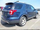 2017 Ford Explorer Xlt Blue vin: 1FM5K8D84HGD33492
