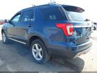 2017 Ford Explorer Xlt Blue vin: 1FM5K8D84HGD33492