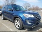2017 Ford Explorer Xlt Blue vin: 1FM5K8D84HGD33492