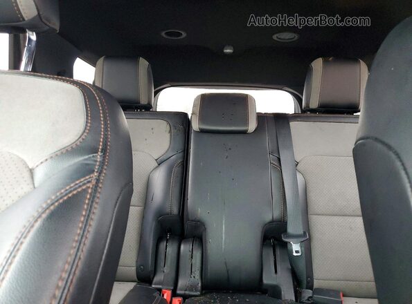 1FM5K8D85HGC19775 2017 FORD FORD EXPLORER Серый Вид задних сидений