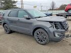 2017 Ford Explorer Xlt Серый vin: 1FM5K8D85HGC19775