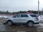 2017 Ford Explorer Xlt Silver vin: 1FM5K8D86HGA52407