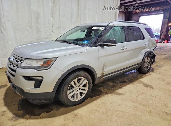 1FM5K8D86KGA02274 2019 FORD FORD EXPLORER Silver Передня ліва чверть