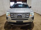 2019 Ford Explorer Xlt Silver vin: 1FM5K8D86KGA02274