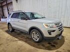 2019 Ford Explorer Xlt Silver vin: 1FM5K8D86KGA02274