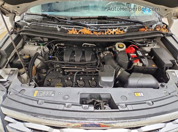 1FM5K8D86KGA02274 2019 FORD FORD EXPLORER Silver Вид підкапотного простору