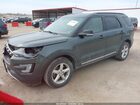 2016 Ford Explorer Xlt Green vin: 1FM5K8D89GGD04343