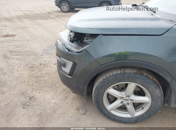 1FM5K8D89GGD04343 2016 FORD FORD EXPLORER Green 