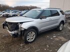 2019 Ford Explorer Xlt Silver vin: 1FM5K8D89KGA82430