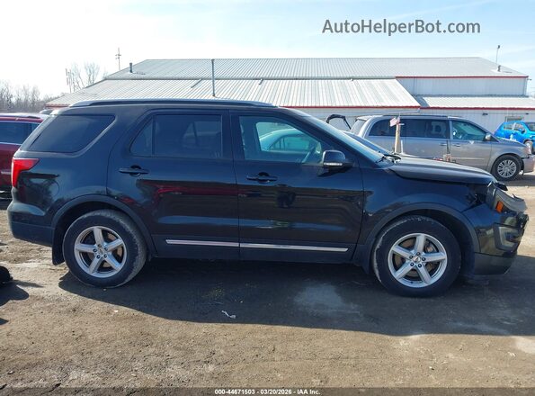 1FM5K8D8XGGA33146 2016 FORD FORD EXPLORER Черный Вид задней части салона