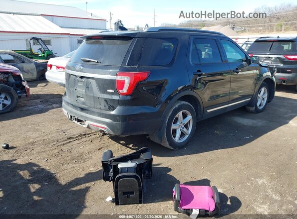 1FM5K8D8XGGA33146 2016 FORD FORD EXPLORER Черный Задняя правая четверть