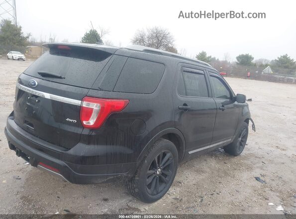 1FM5K8D8XKGA85501 2019 FORD FORD EXPLORER Черный Задняя правая четверть