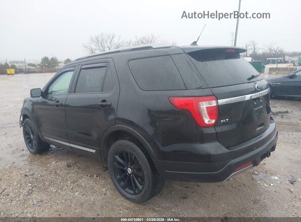 1FM5K8D8XKGA85501 2019 FORD FORD EXPLORER Черный Задняя левая четверть