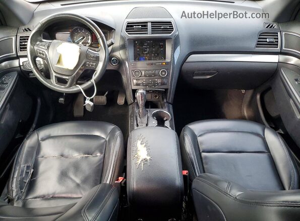 1FM5K8D8XKGA94652 2019 FORD FORD EXPLORER Черный Вид панели приборов