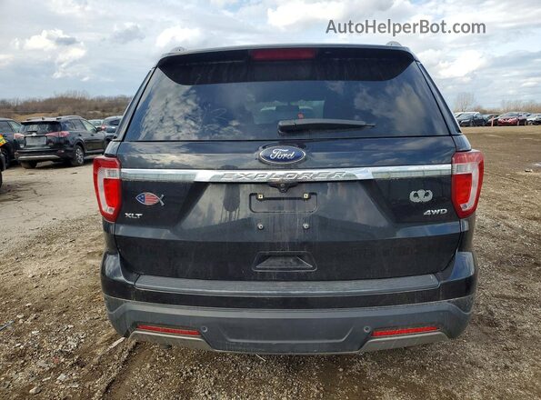 1FM5K8D8XKGA94652 2019 FORD FORD EXPLORER Черный Вид сзади