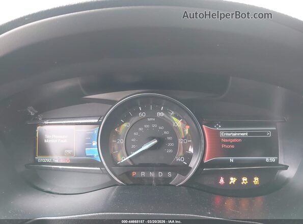 1FM5K8F83HGC37107 2017 FORD FORD EXPLORER Dark Blue Вид задних сидений