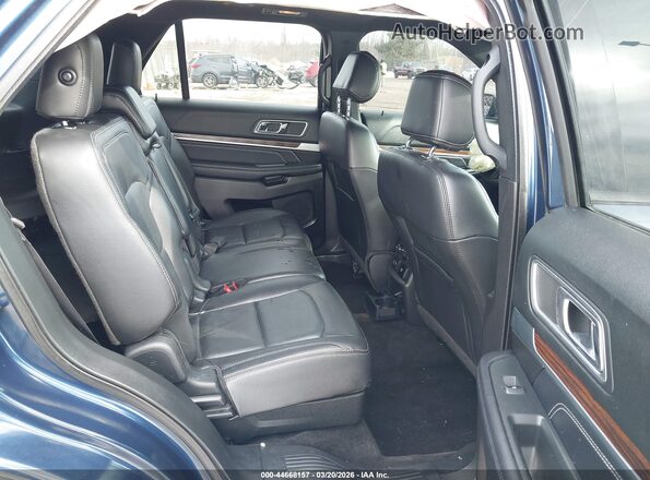1FM5K8F83HGC37107 2017 FORD FORD EXPLORER Dark Blue Вид наклейки с VIN-кодом
