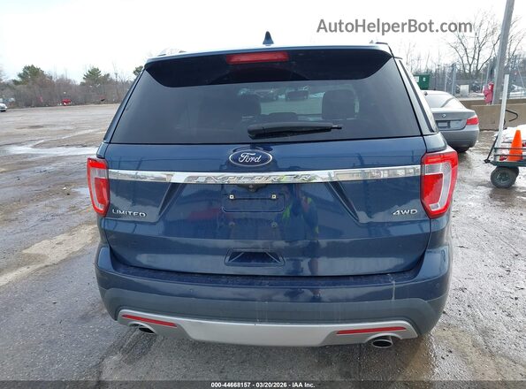 1FM5K8F83HGC37107 2017 FORD FORD EXPLORER Dark Blue 