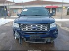 2017 Ford Explorer Limited Dark Blue vin: 1FM5K8F83HGC37107