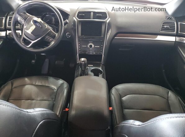 1FM5K8F83KGA87118 2019 FORD FORD EXPLORER Белый Вид панели приборов