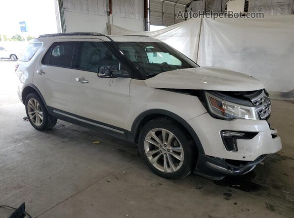 1FM5K8F83KGA87118 2019 FORD FORD EXPLORER Белый Передняя правая четверть