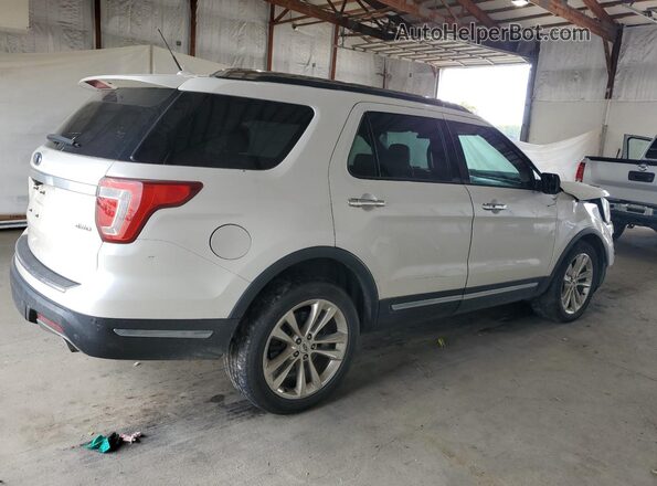 1FM5K8F83KGA87118 2019 FORD FORD EXPLORER Белый Задняя правая четверть