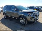 2018 Ford Explorer Limited Gray vin: 1FM5K8F87JGA15563