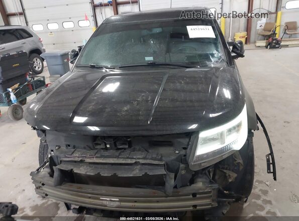 1FM5K8F87JGC16783 2018 FORD FORD EXPLORER Black Widok wnętrza z tyłu