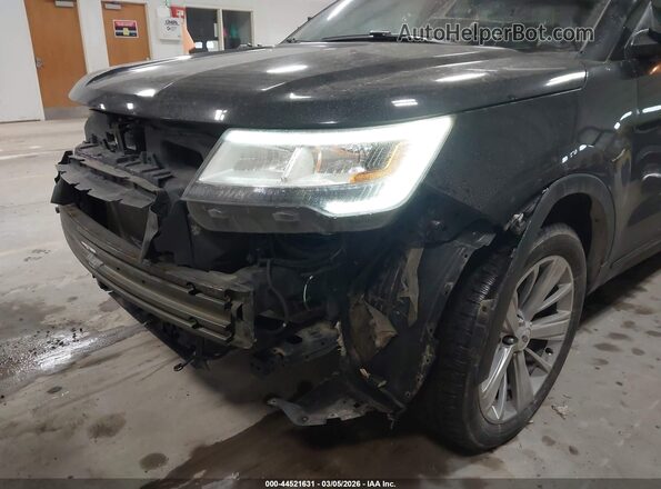 1FM5K8F87JGC16783 2018 FORD FORD EXPLORER Black Widok z przodu