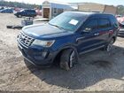 2016 Ford Explorer Limited Синий vin: 1FM5K8F88GGA31487
