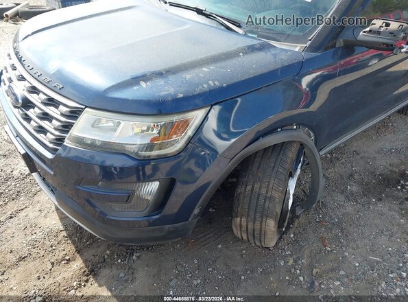 1FM5K8F88GGA31487 2016 FORD FORD EXPLORER Синий Вид спереди