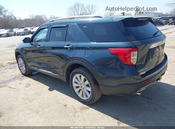 1FM5K8FW5NNA11124 2022 FORD FORD EXPLORER Серый Задняя левая четверть