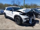 2020 Ford Explorer St White vin: 1FM5K8GC2LGA61999