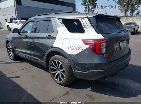 1FM5K8GC3LGC47227 2020 FORD FORD EXPLORER Серый Задняя левая четверть
