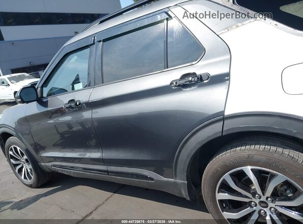 1FM5K8GC3LGC47227 2020 FORD FORD EXPLORER Серый Панорамный вид салона 360°