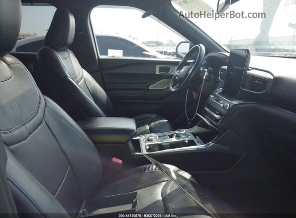 1FM5K8GC3LGC47227 2020 FORD FORD EXPLORER Серый Вид салона спереди
